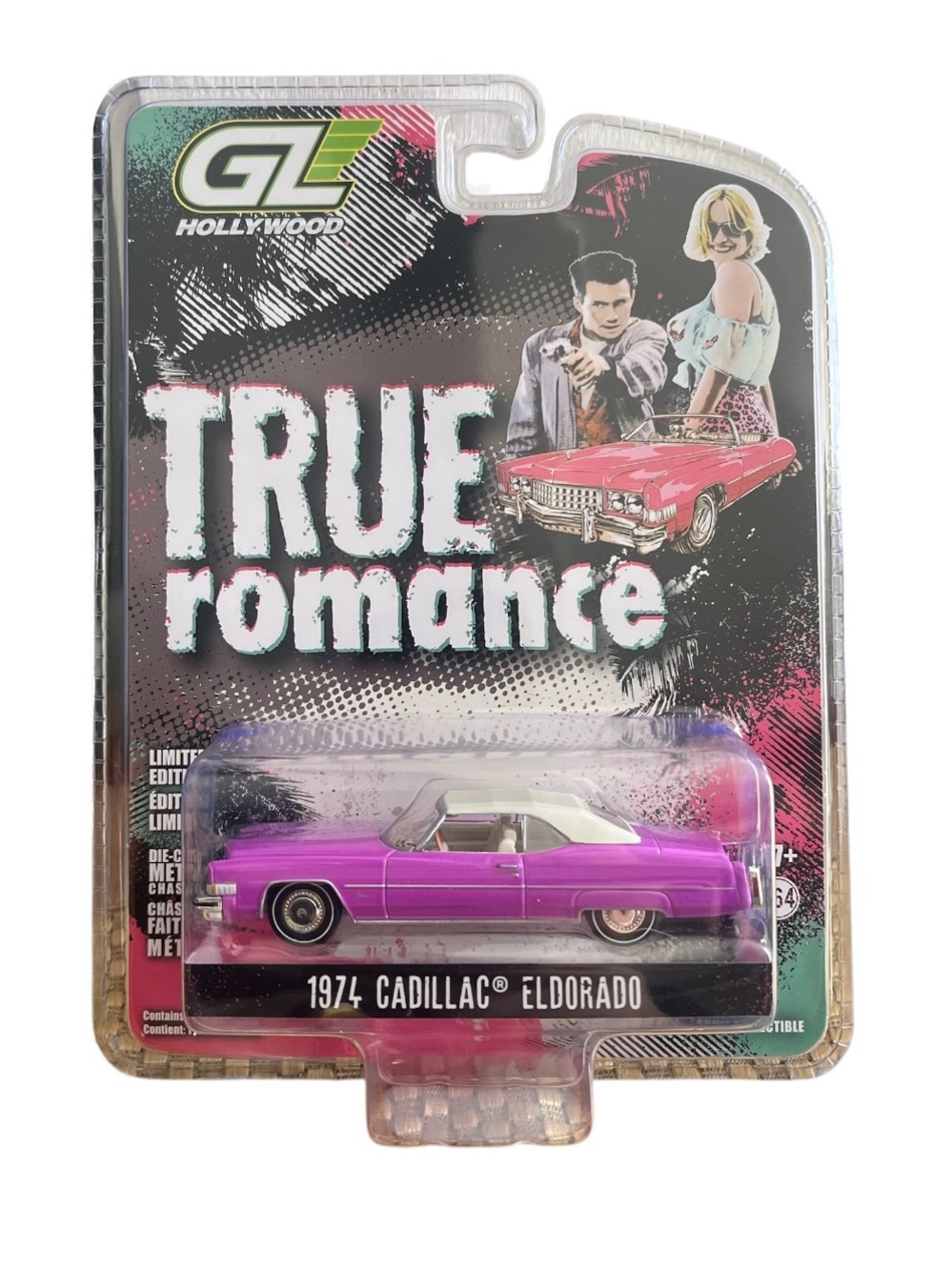 GL Hollywood True Romance 1974 Cadillac Eldorado - Purple & White